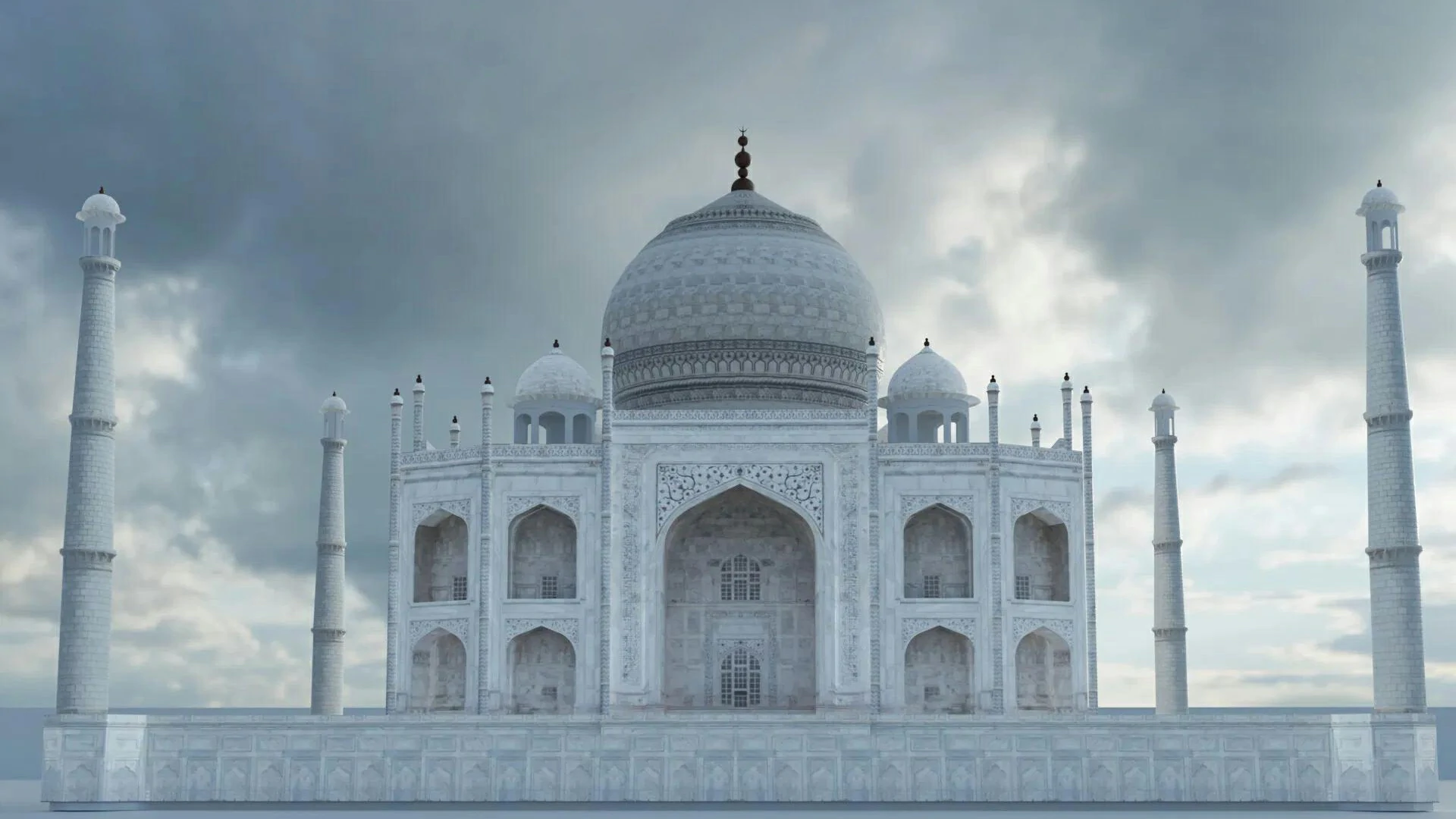 Taj Mahal Architectural Study